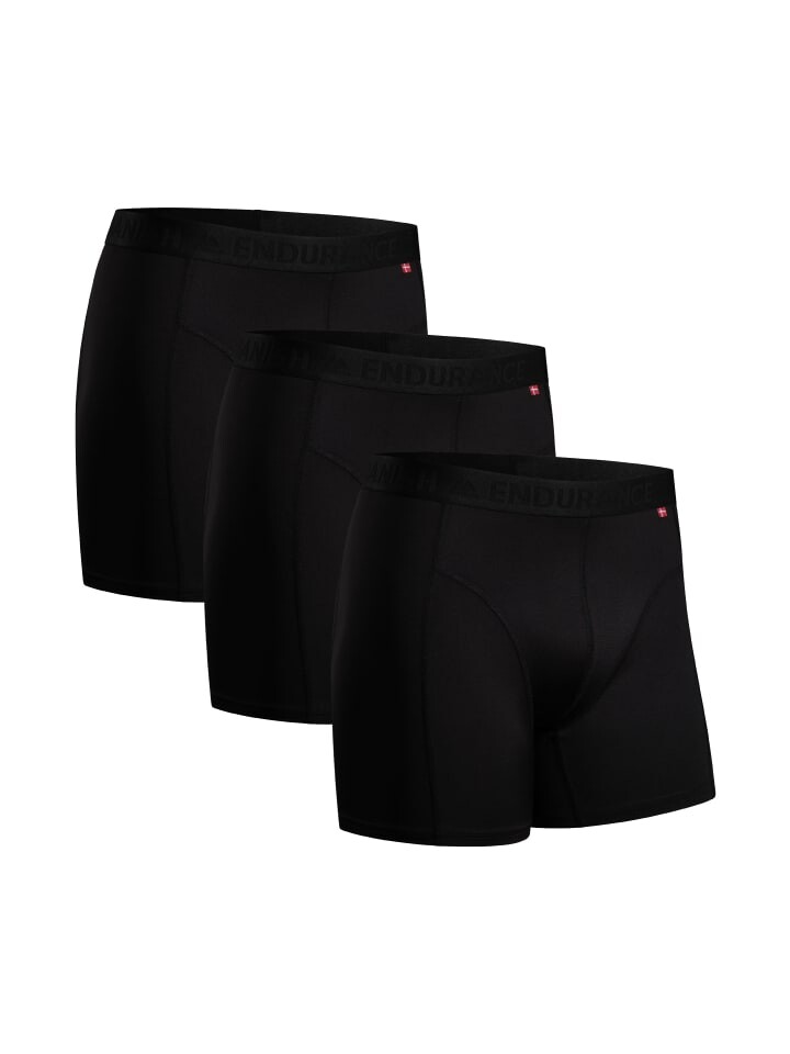 

Трусы боксеры DANISH ENDURANCE Boxershorts Sports Trunks, черный