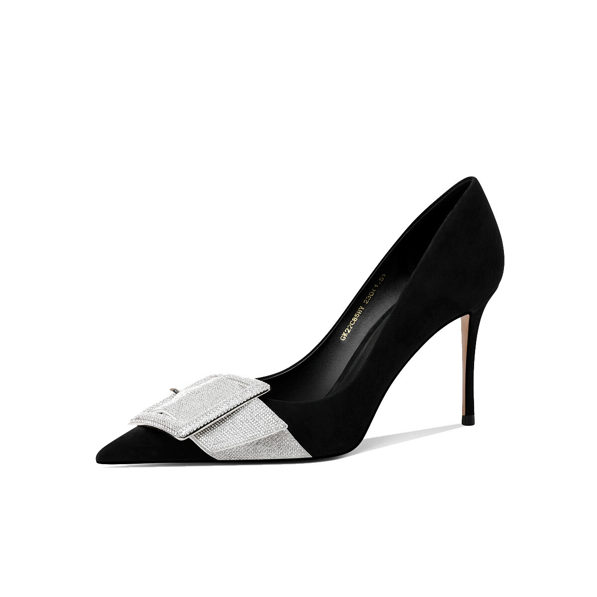 

Туфли на высоком каблуке женские черный Hoov