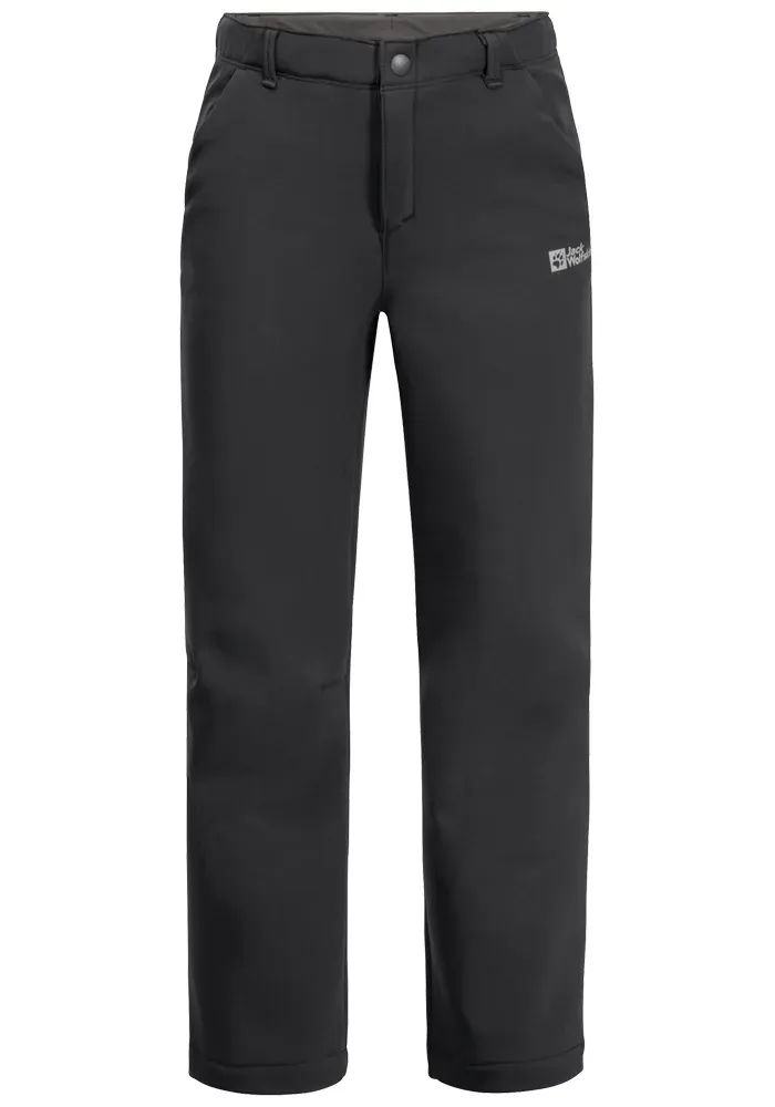 

Брюки из софтшелла Jack Wolfskin "FOURWINDS PANTS K", черный