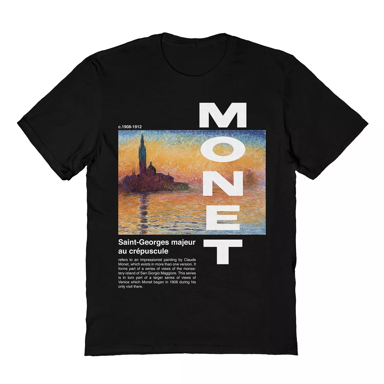 

Мужская футболка Monet Claude Monet Licensed Character