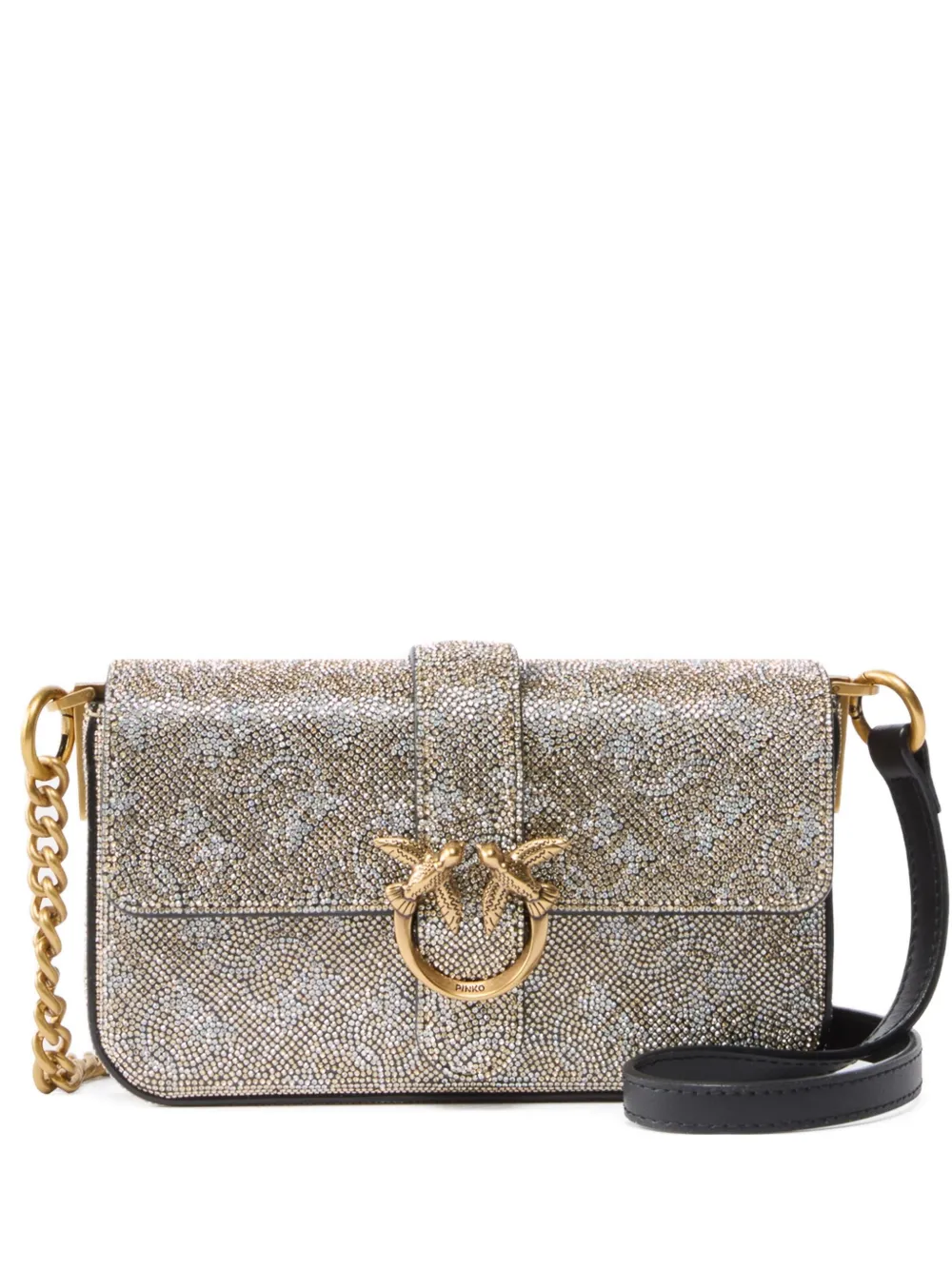 

Мини-сумка через плечо Love One PINKO, золотой