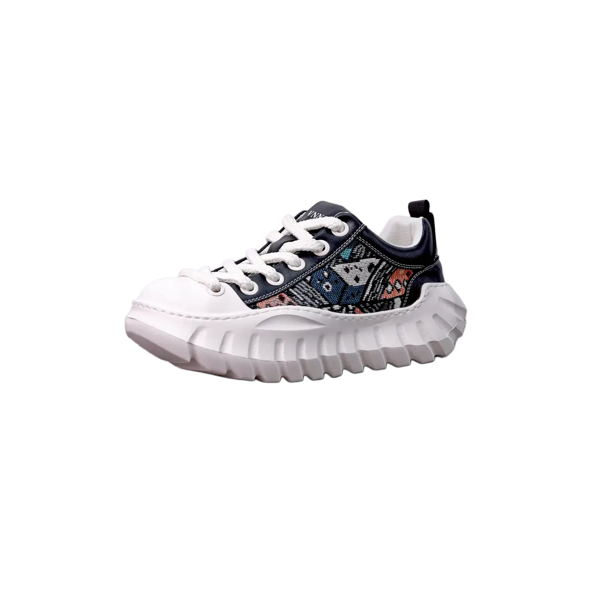 

Banas Кроссовки X VNNSIJIE x Low Top повседневные мужские черные, цвет Black