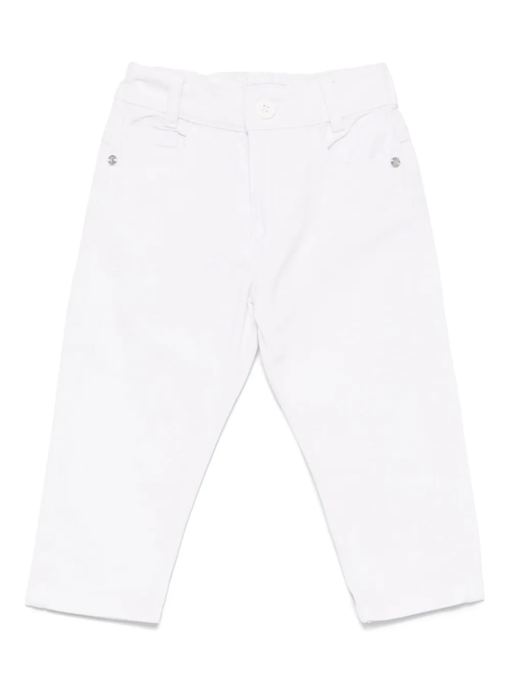 

Джинсы с подворотами TRUSSARDI JUNIOR, белый