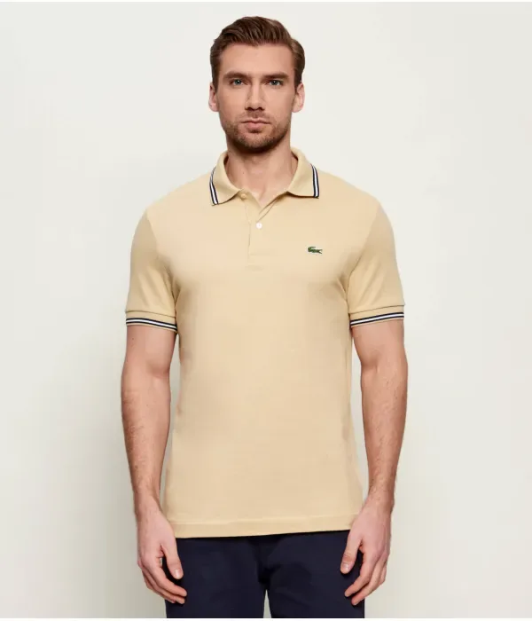 Футболка Lacoste Полюс, бежевый