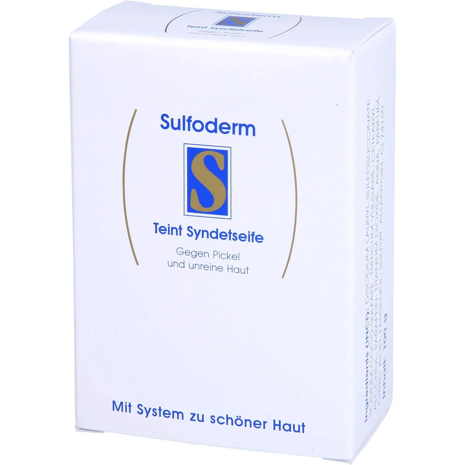 Синтетическое мыло S Teint Syndets, 100 г Sulfoderm — фото 4