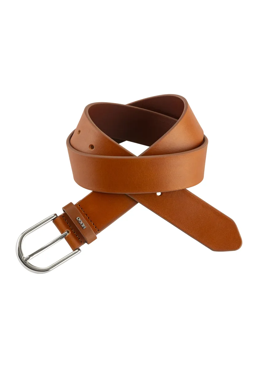 

Кожаный ремень HUGO "Zoey-S_Sz35", цвет Medium Brown 210