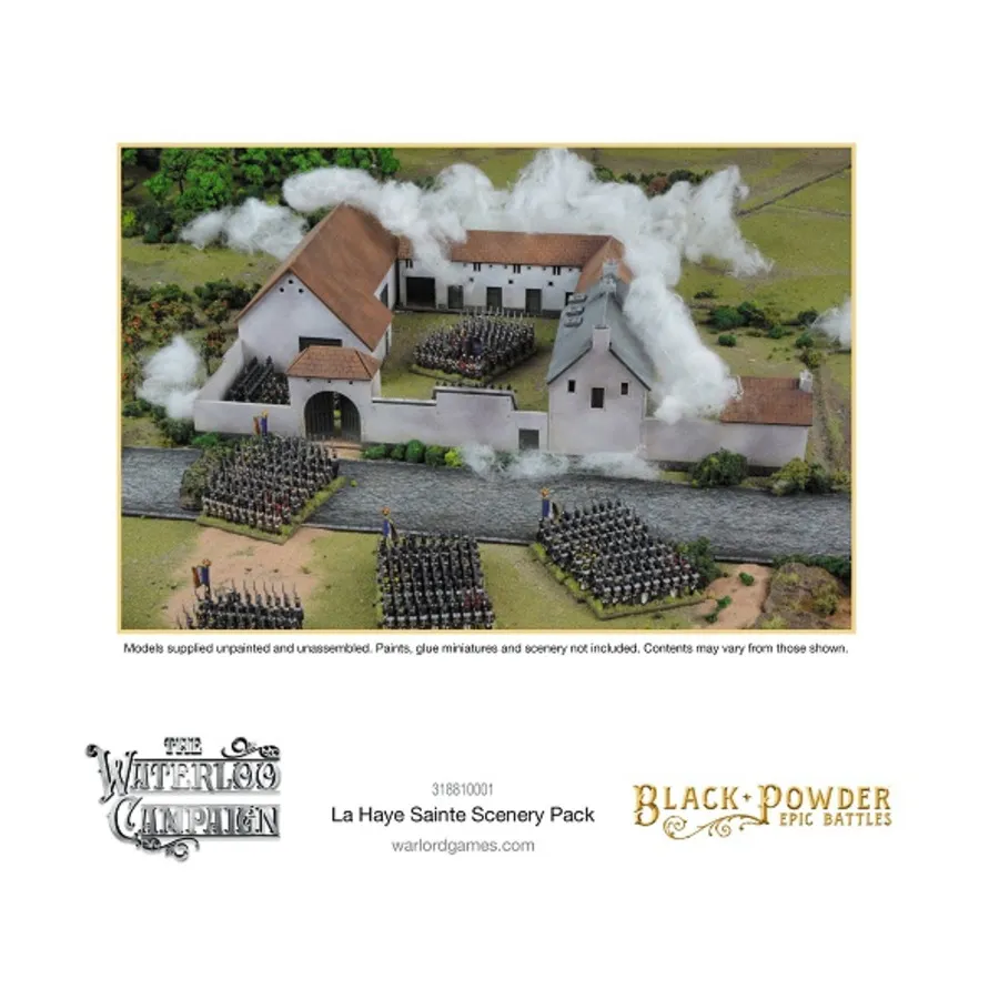 

Набор пейзажей La Haye Sainte, Black Powder - Epic Battles - The Waterloo Campaign (15mm)