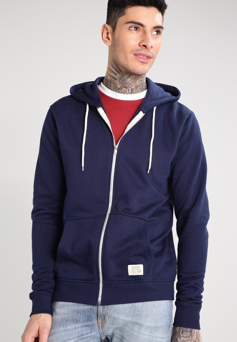 

Толстовка на молнии Regular Fit Blend, цвет navy