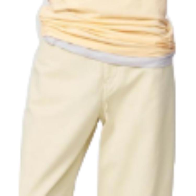 U Collection SS25 повседневные брюки женские beige UNIQLO, бежевый — фото 3