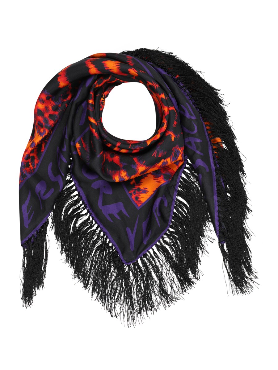 

Шарф Versace Jeans Couture FOULARD, черный
