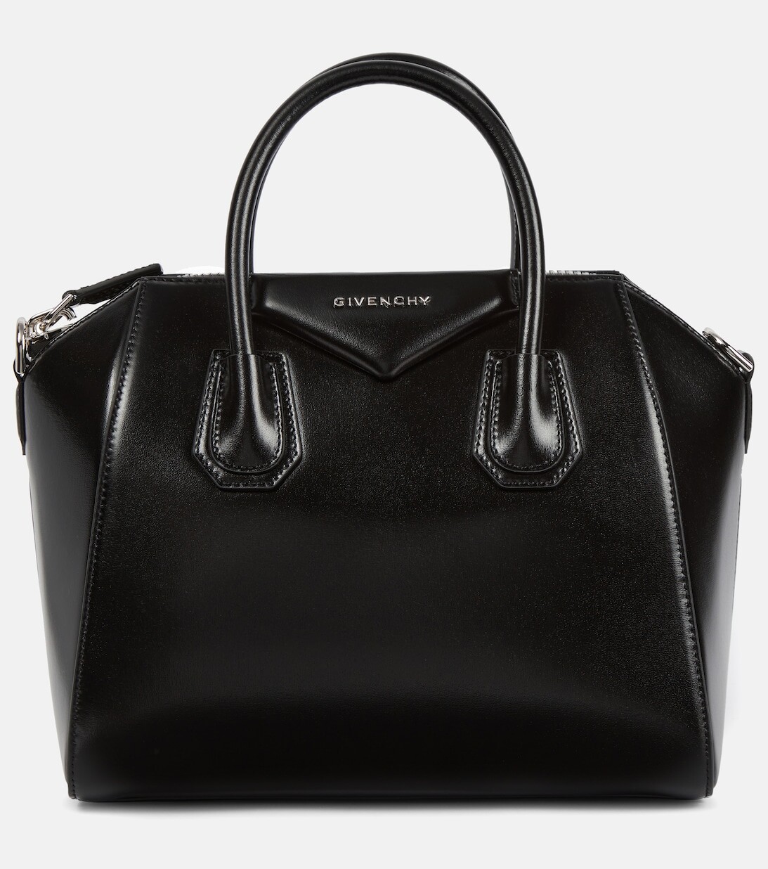 

Маленькая сумка-тоут Antigona из кожи Givenchy, черный