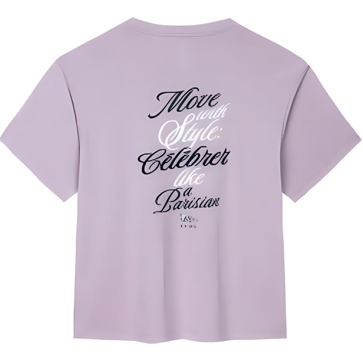 

Футболка Anta Women's Gray Wisteria Purple, Gray Rattan Purple