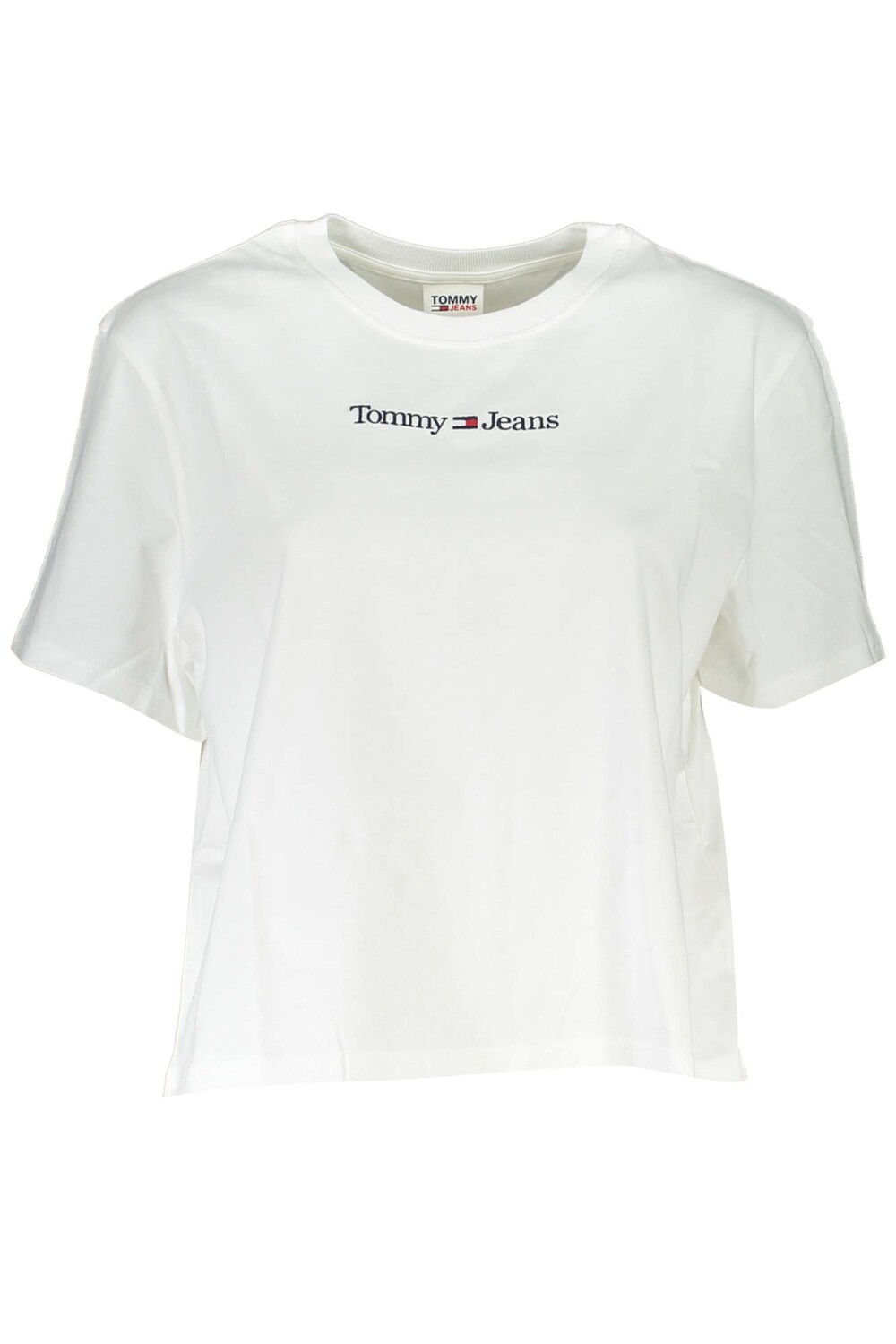 

Белый хлопковый женский топ Tommy Hilfiger