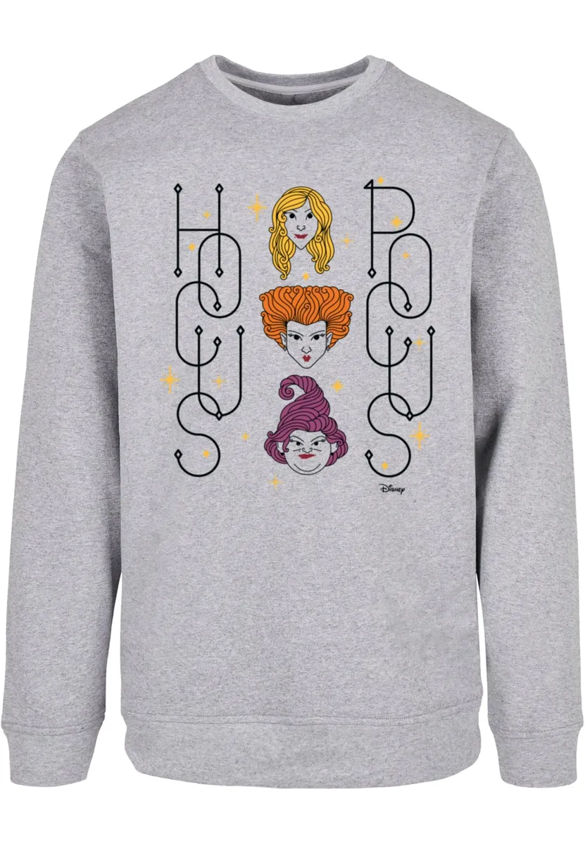 

Свитер ABSOLUTE CULT с круглым вырезом "ABSOLUTE CULT Men's Disney Hocus Pocus - Faces Crewneck", серый