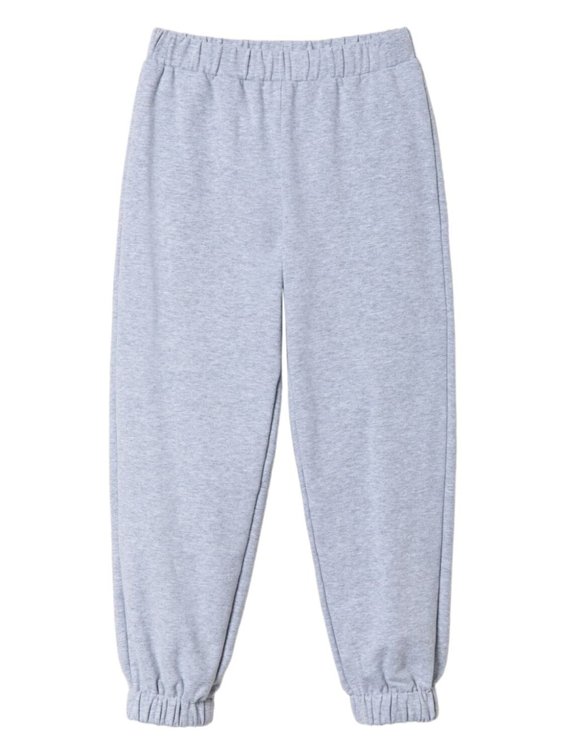 

TWINSET Kids спортивные брюки меланж, серый