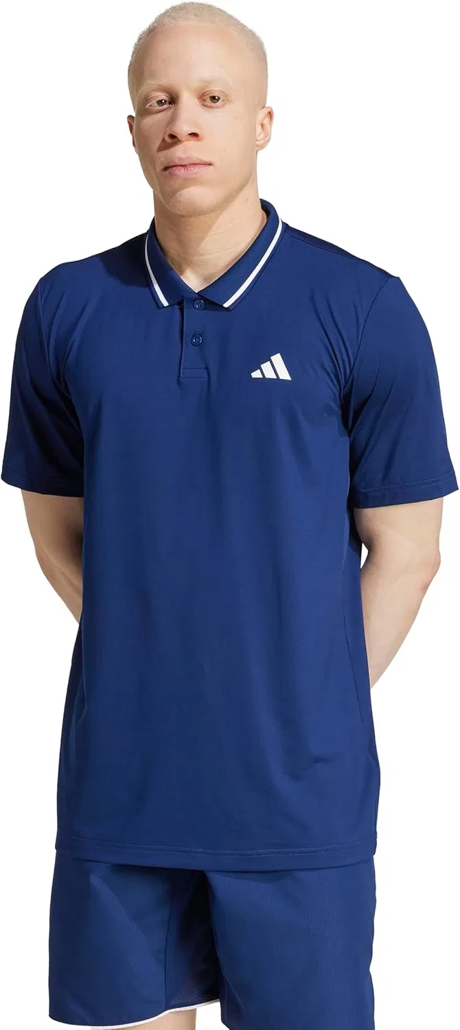 Футболка-поло Adidas Men's Club Tennis Climacool Pique, темно-синий