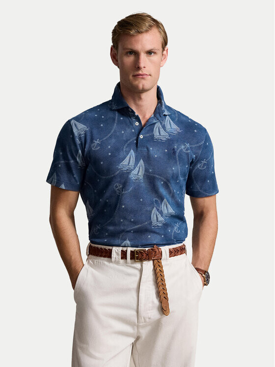 

Рубашка Polo Ralph Lauren, синий