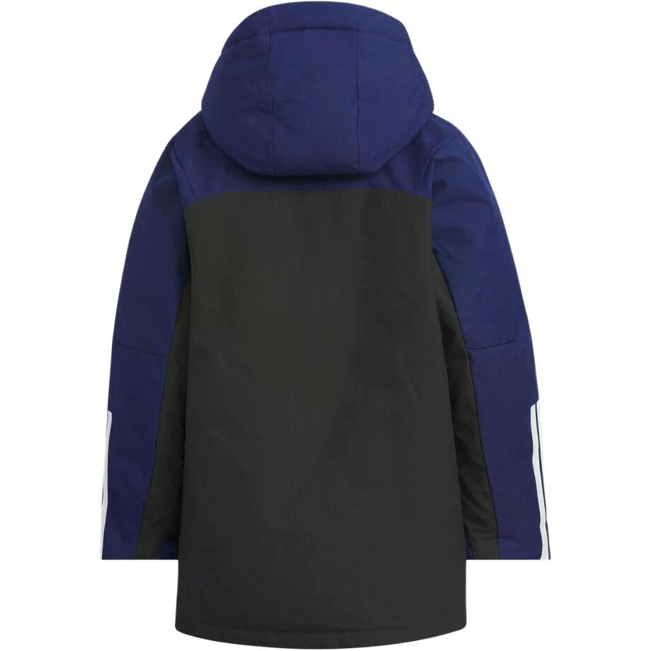 Утепленная куртка jk l parka down детская Adidas, черный — фото 3