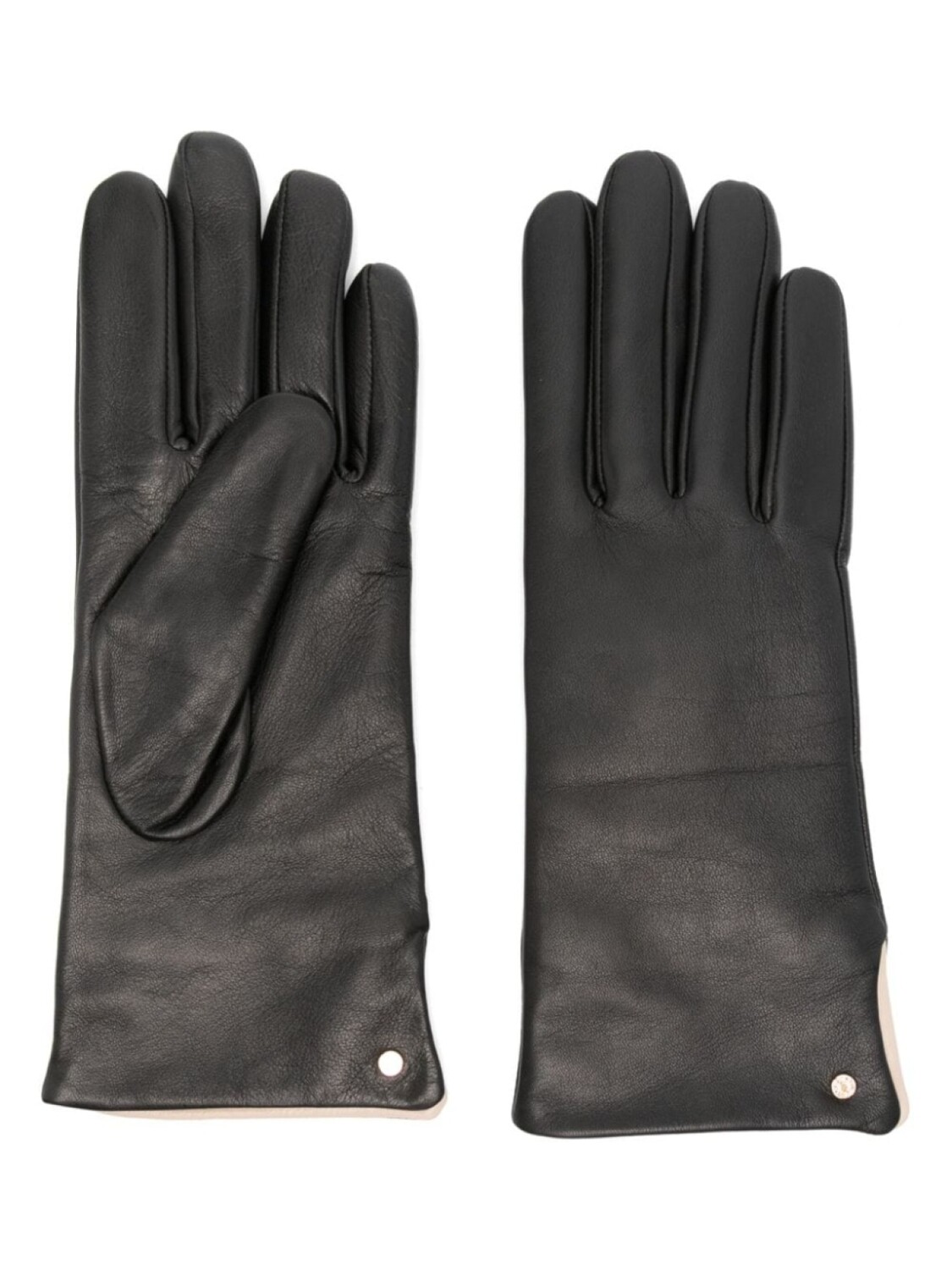 

GIANNI CHIARINI кожаные перчатки, черный
