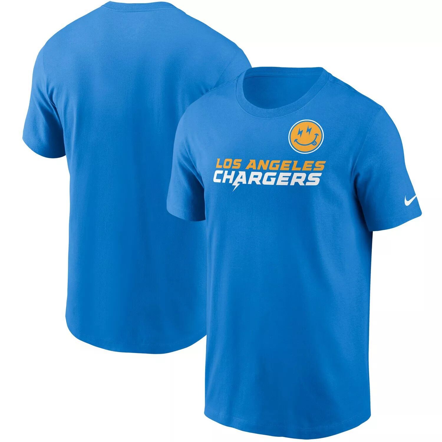 

Мужская синяя футболка Los Angeles Chargers Hometown Collection Bolts Nike, Синий, Мужская синяя футболка Los Angeles Chargers Hometown Collection Bolts Nike