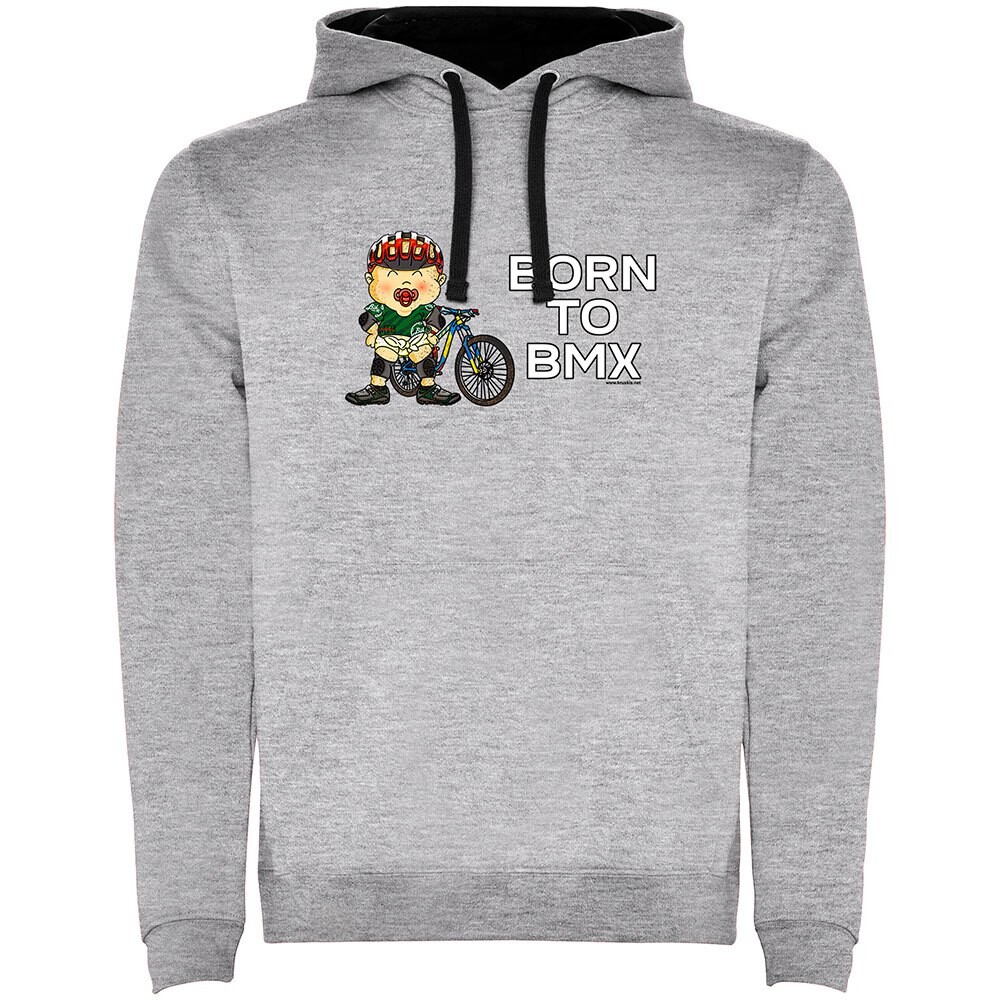 

Худи Kruskis Born To BMX Two-Colour, серый
