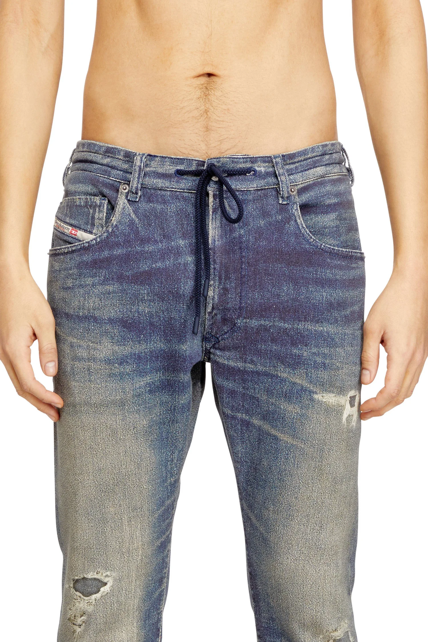 Мужские джинсовые джинсы Jog 2032 D-KROOLEY-B JOGG Diesel, Indigo Blue — фото 2