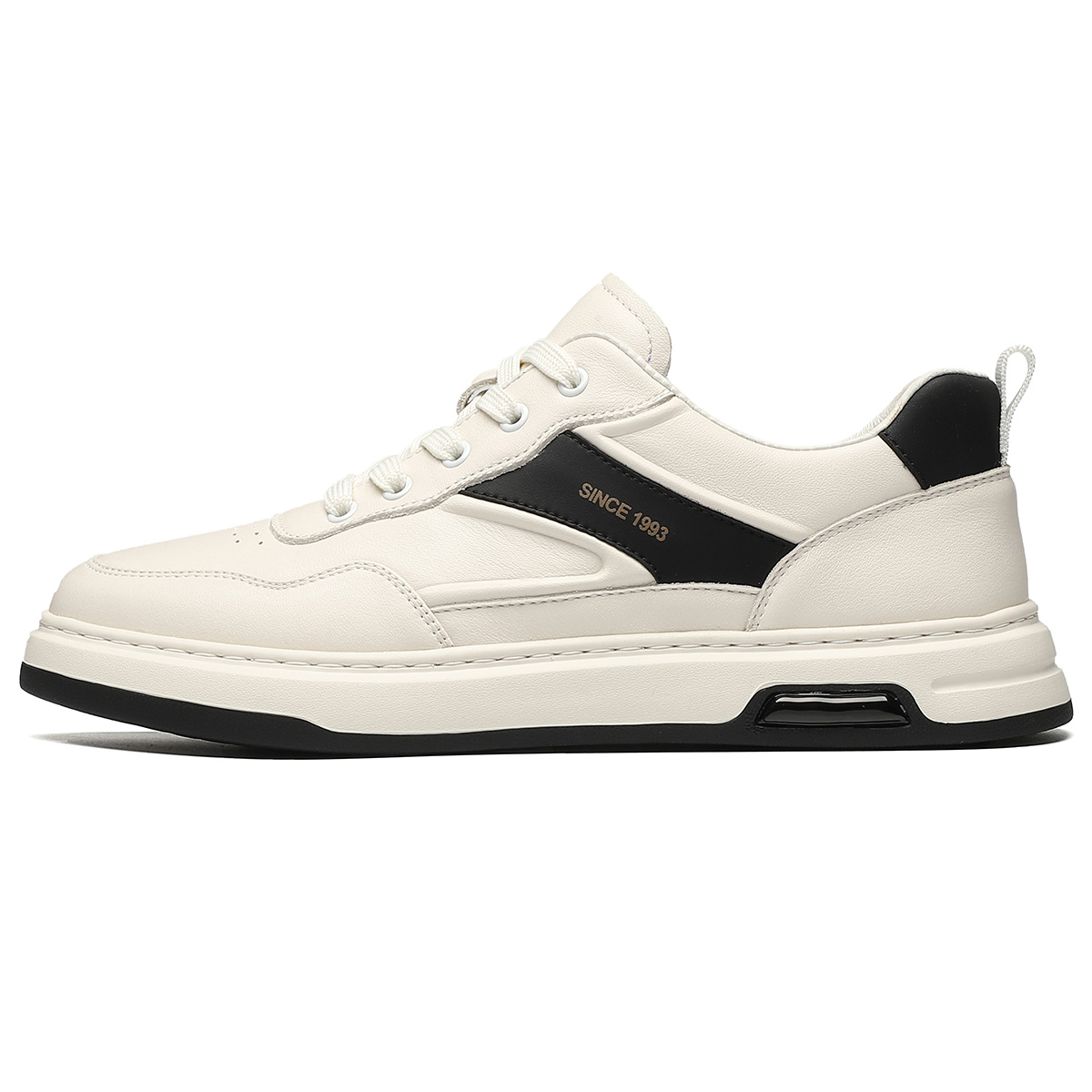 

Легкие низкие мужские кроссовки для скейтбординга ST&SAT, White Black