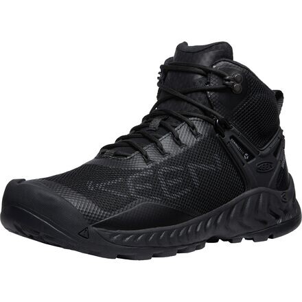 

Водонепроницаемые походные ботинки Nxis Evo Mid мужские KEEN, цвет Triple Black