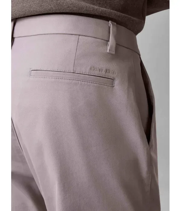 Брюки чинос slim fit Calvin Klein, серый — фото 4