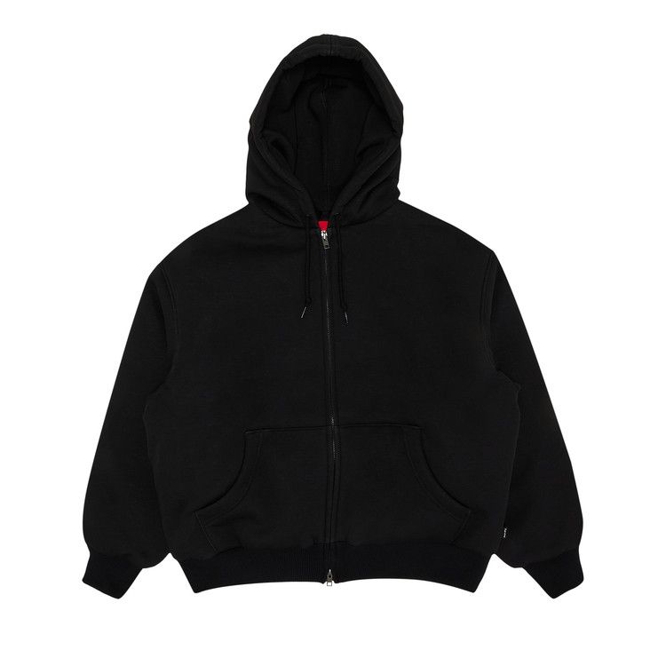

Толстовка Supreme x The North Face Down Filled Zip Up Hooded Sweatshirt, Black