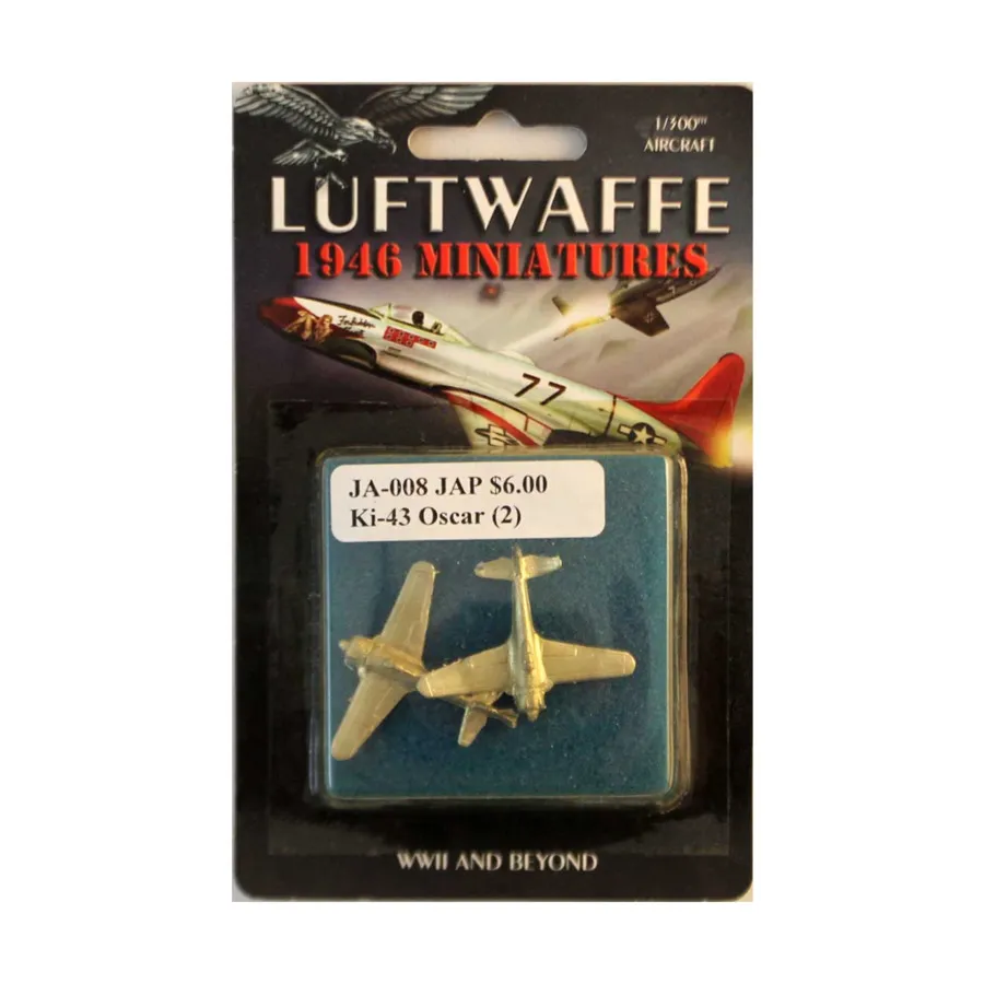 

Накадзима Ки-43 Оскар, Luftwaffe 1946 Miniatures - Japan (1:300)