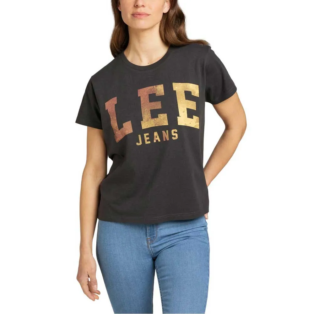 

Футболка с коротким рукавом Lee Varsity, черный