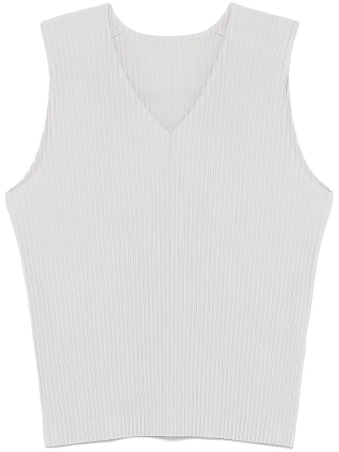 

Homme Plissé Issey Miyake плиссированный топ, серый