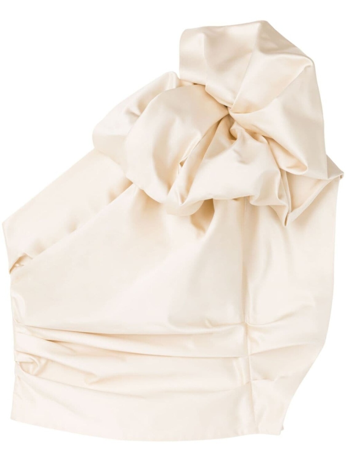 

AZ FACTORY Wisteria flora-ruffle top, нейтральный цвет