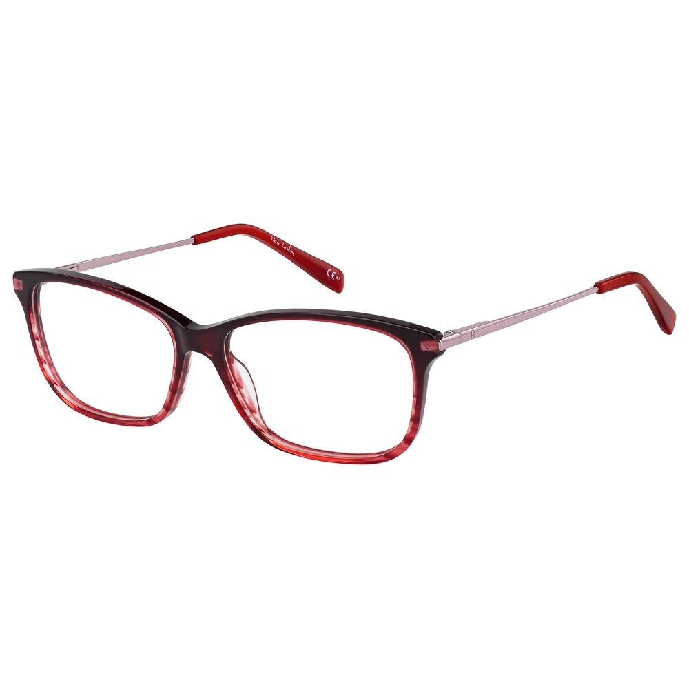 

Красные ацетатные оправа Pierre Cardin