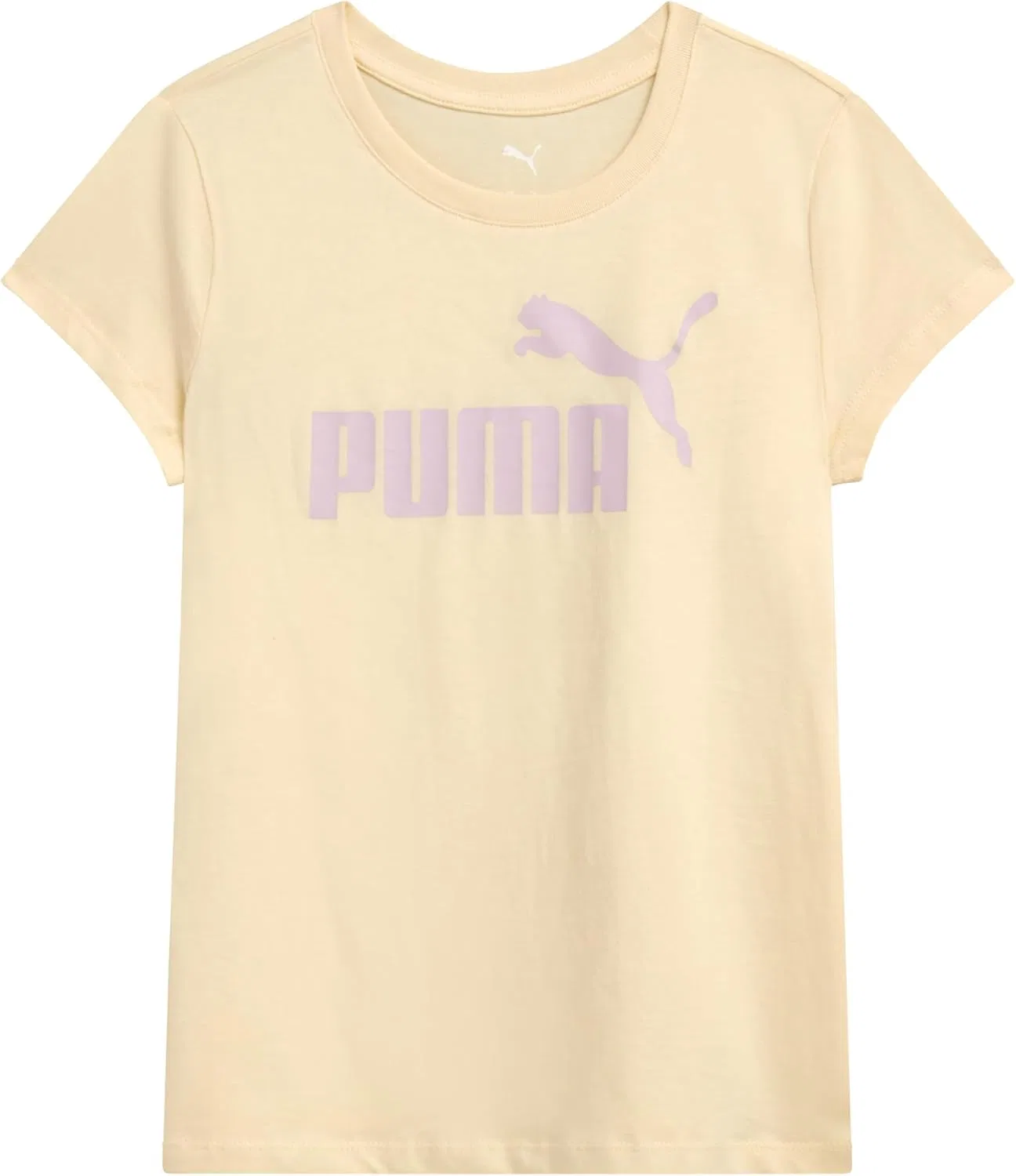 Футболка детская с логотипом PUMA, Vanilla