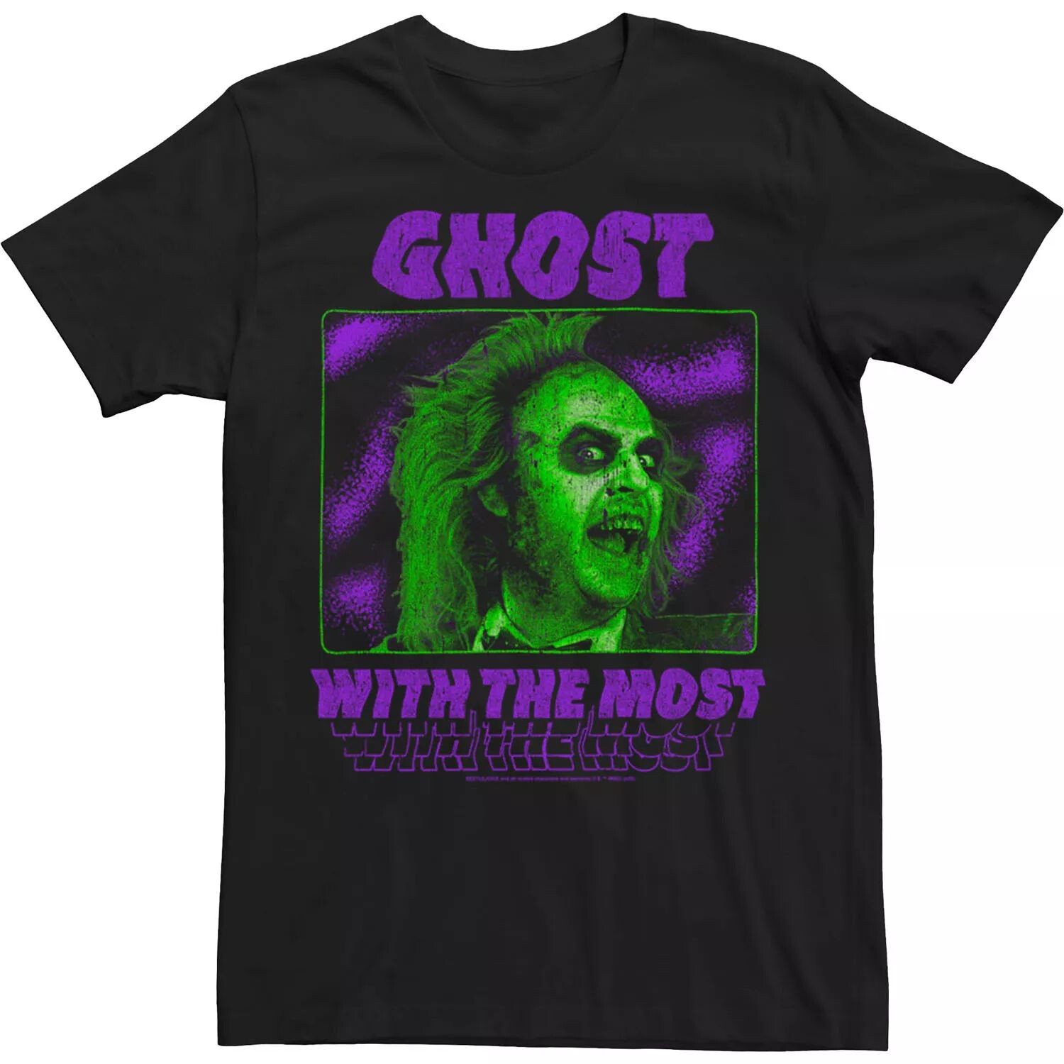 

Мужская футболка Beetlejuice Ghost Most Poster Licensed Character