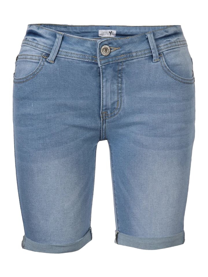 

Джинсовые шорты Hailys Mid Waist Kurze Jeans Eingriffstaschen, синий