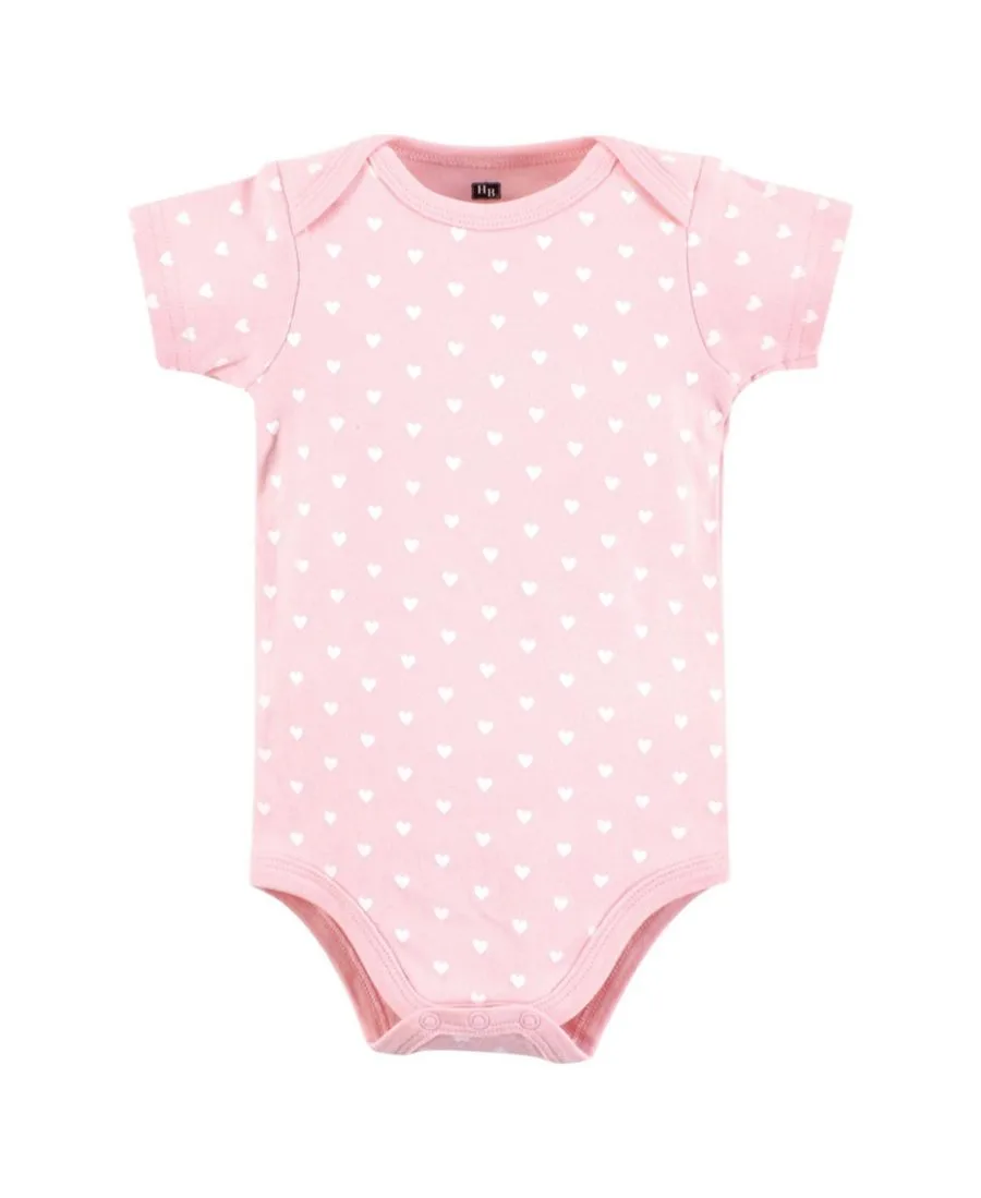 Комплект из 3 мягких хлопковых боди на каждый день Hudson Baby, мультиколор color mommy elephant — фото 4