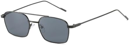 

Солнцезащитные очки в оправе для женщин, защита от УФ-излучения UV400, золотисто-черные, ретро-солнцезащитные очки для мужчин, полностью металлические MTZJH, Full Black