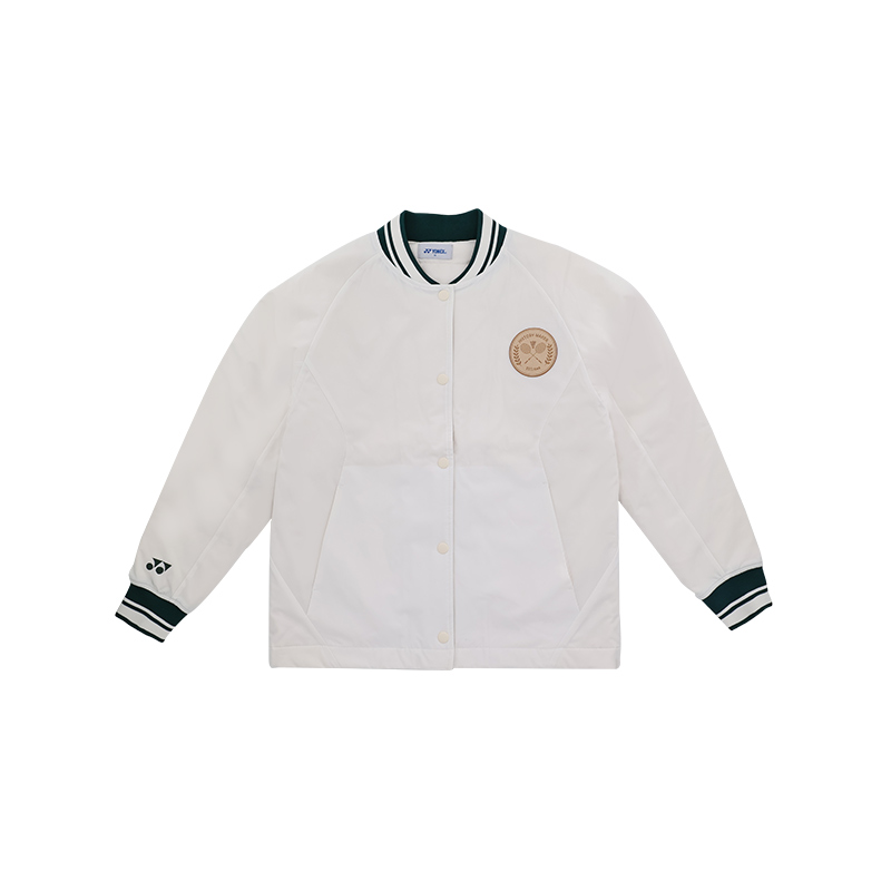 

YONEX Тренировочная пуховая куртка женская ivory white