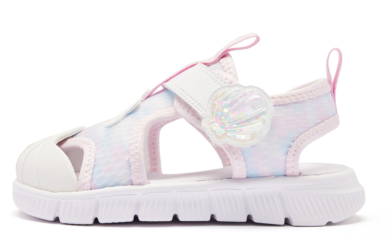 

Qiaodan Амортизирующие износостойкие низкие детские туфли для малышей, розовые и голубые