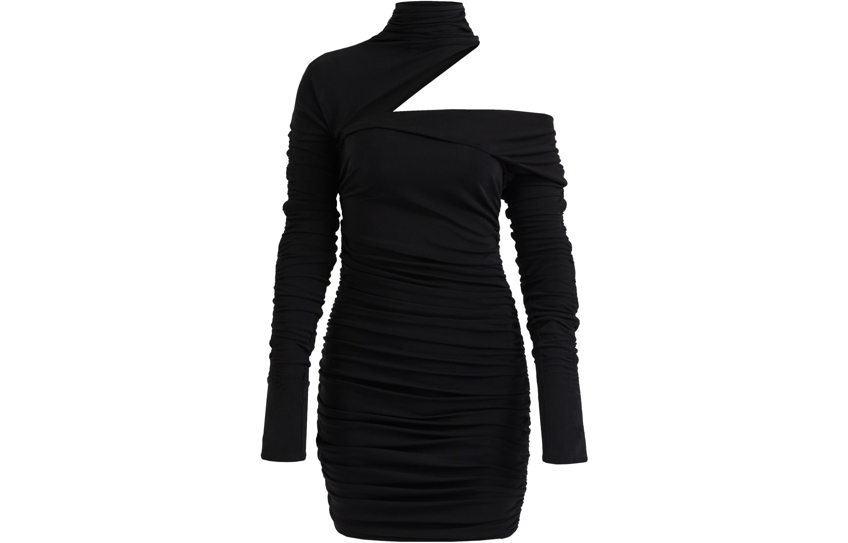 

H&M Платье с длинными рукавами Mugler X, женское, черное