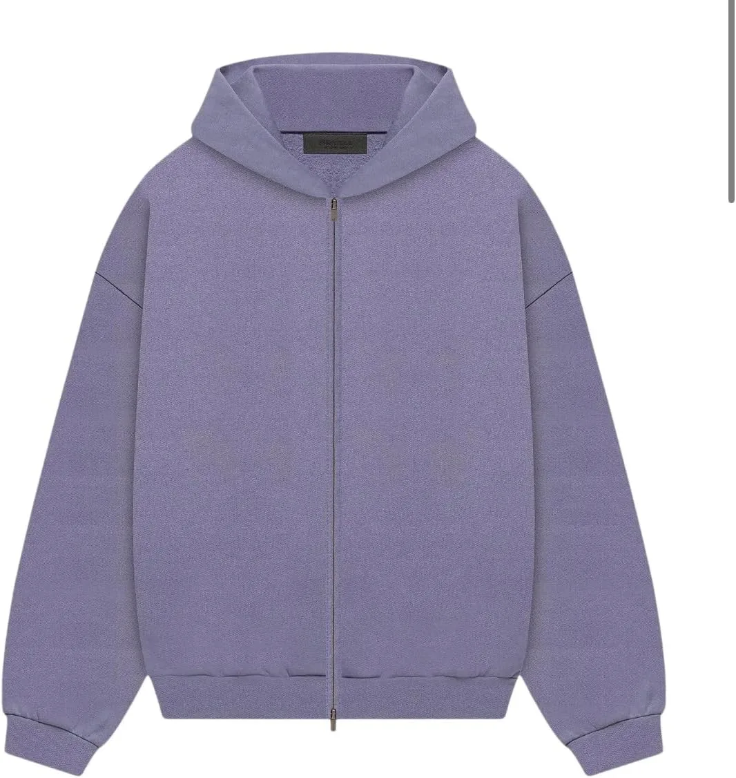 

Толстовка с капюшоном на молнии Essentials Heavyweight Fleece, цвет Lavender Villeion Styles