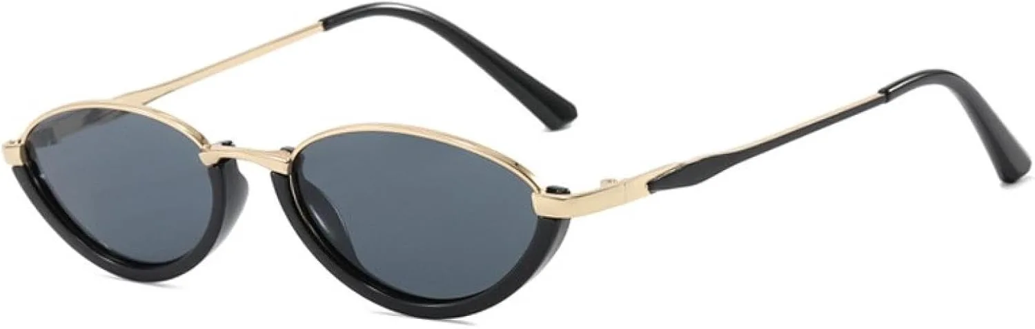 

Женские солнцезащитные очки «кошачий глаз» в стиле ретро с заклепками и градиентным покрытием UV400 (маленькие, двухцветные, мужские, с заклепками) TVTBBVV, 1