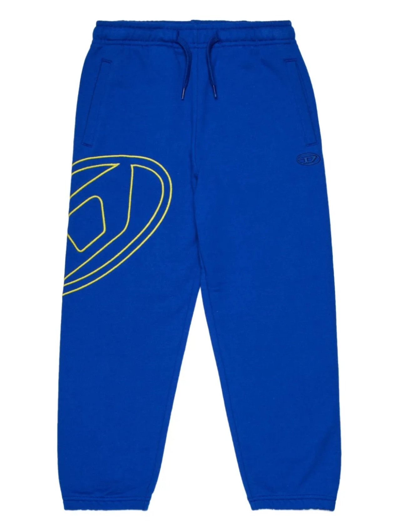 

Diesel Kids спортивные брюки с вышитым логотипом, синий