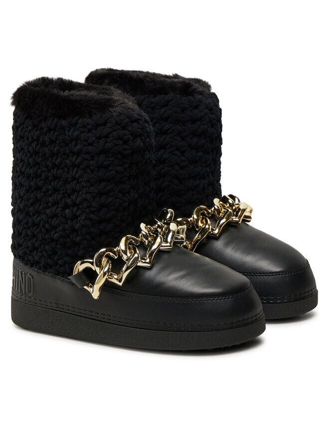 Зимние ботинки LOVE MOSCHINO Botas de nieve JA24322G0LISI000, черный — фото 3