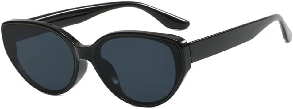 

Солнцезащитные очки «Кошачий глаз» в стиле «Крутой чай» для женщин и мужчин, винтажные солнцезащитные очки для женщин, плоские очки, защита от УФ-излучения UV400 VFDHN, 2