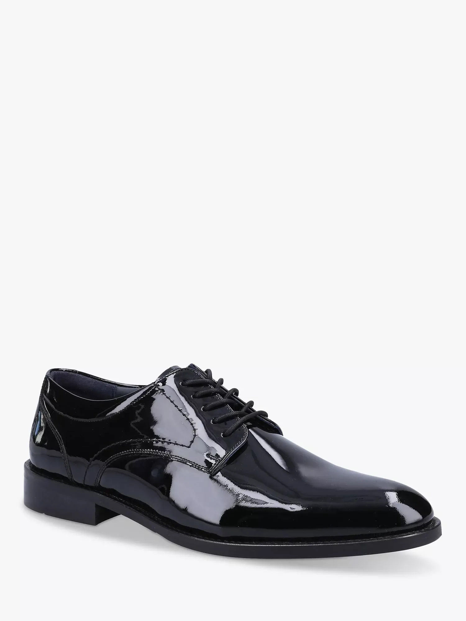 Броги Damien из лакированной кожи на шнуровке, черные Hush Puppies — фото 3