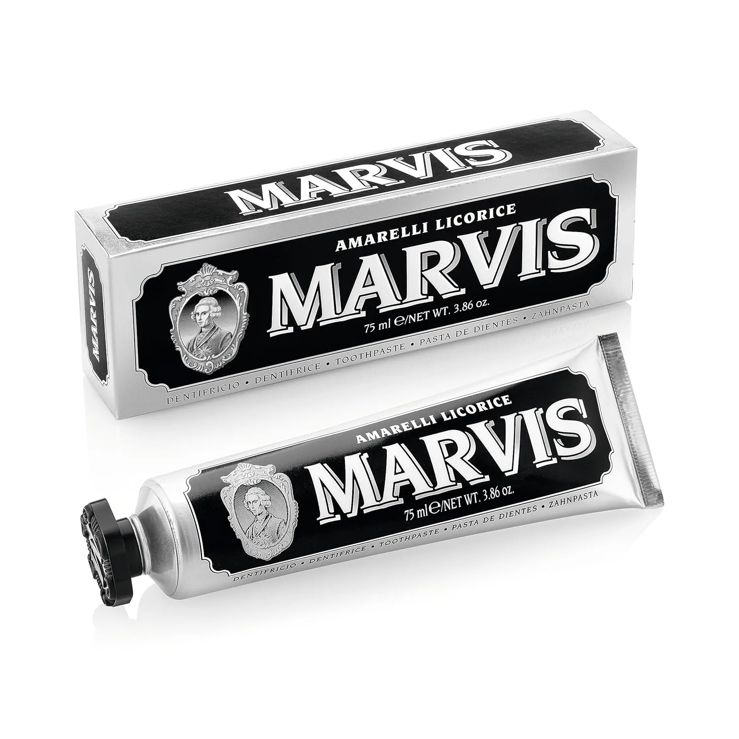 Зубная паста солодка Marvis Amarelli, white